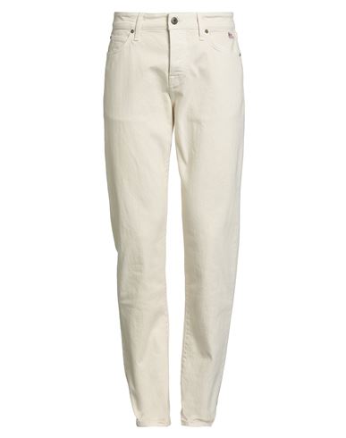 Roy Rogers Roÿ Roger's Man Jeans Ivory Size 31 Cotton, Elastane In Neutral
