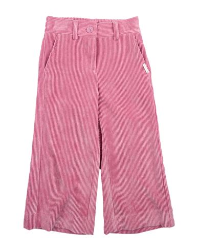 Monnalisa Toddler Girl Pants Antique Rose Size 7 Polyacrylic, Polyamide, Elastane In Pink
