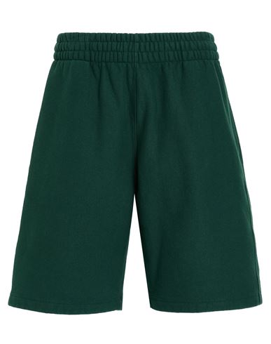 Burberry Woman Pants Dark Green Size L Cotton In Green