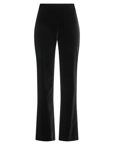 The Row Woman Pants Black Size 8 Cotton, Silk In Black
