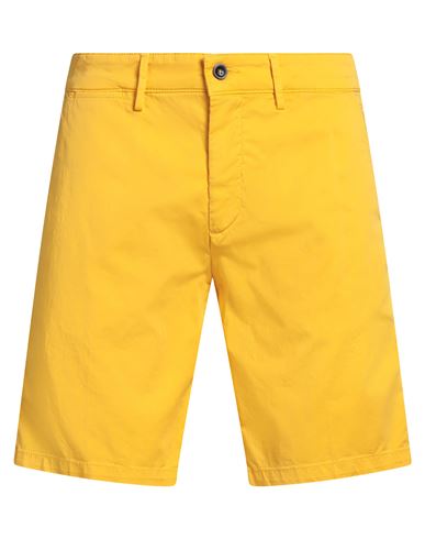 Harmont & Blaine Man Shorts & Bermuda Shorts Mandarin Size 32 Cotton, Elastane In Orange