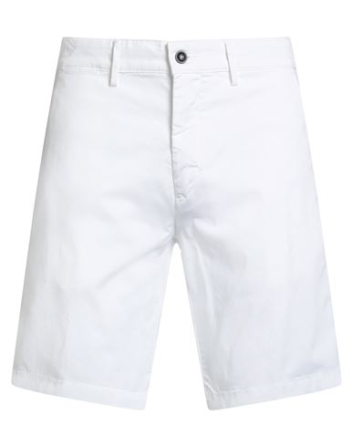 Harmont & Blaine Man Shorts & Bermuda Shorts White Size 32 Cotton, Elastane