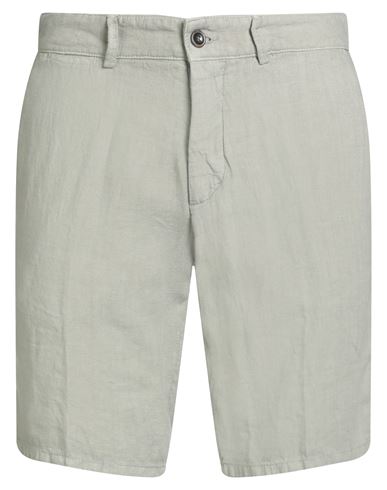 Harmont & Blaine Man Shorts & Bermuda Shorts Sage Green Size 32 Linen In Green