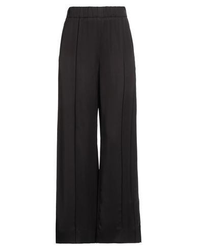 Jil Sander Woman Pants Dark Brown Size 2 Viscose In Black