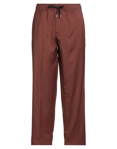 Costumein Man Pants Chocolate Brown Size 30 Virgin Wool In Brown