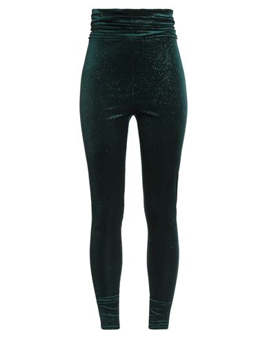 Stefano De Lellis Woman Pants Emerald Green Size 6 Pes, Elastane In Green