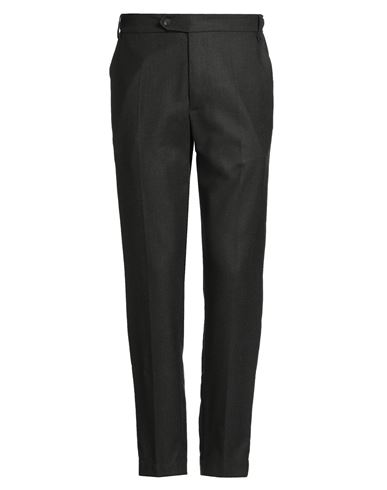Aion Man Pants Dark Green Size 40 Textile Fibers In Black