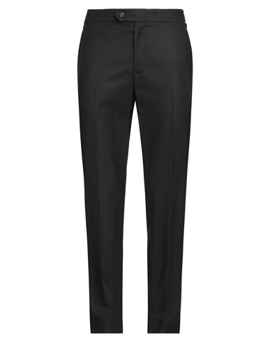 Aion Man Pants Dark Brown Size 32 Textile Fibers In Black