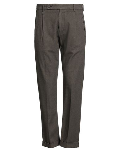 Berwich Man Pants Khaki Size 32 Cotton, Polyester, Viscose, Elastane In Green