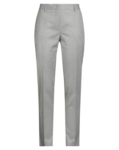 Brian Dales Woman Pants Light Grey Size 8 Wool In Gray