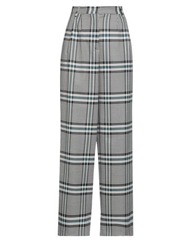 Simona Corsellini Woman Pants White Size 4 Polyester, Viscose, Elastane In Multi
