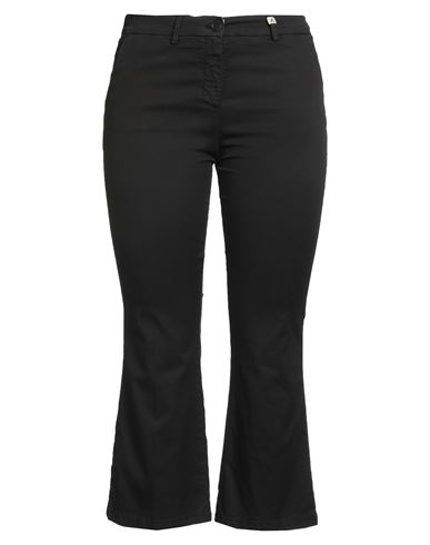Myths Woman Pants Black Size 10 Lyocell, Cotton, Elastane
