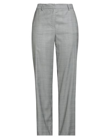 Pt Torino Woman Pants Grey Size 6 Virgin Wool In Gray