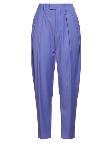 Berwich Woman Pants Mauve Size 6 Polyester, Viscose, Elastane In Purple