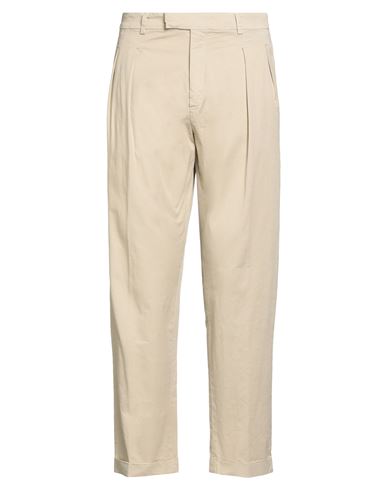 Cruna Man Pants Sand Size 36 Cotton, Elastane In Neutral