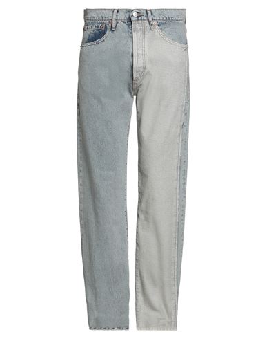 Mm6 Maison Margiela Man Jeans Blue Size 32 Cotton In Blue