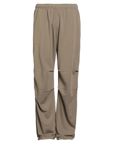Mm6 Maison Margiela Man Pants Military Green Size Xxl Cotton, Polyester In Neutral