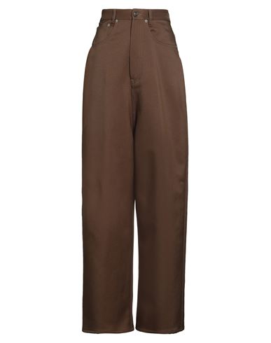 Mm6 Maison Margiela Woman Pants Military Green Size 26 Polyester