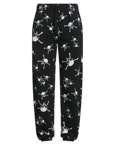 Saint Michael Man Pants Black Size L Cotton In Black