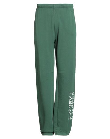 Mm6 Maison Margiela Man Pants Green Size Xxs Cotton In Green