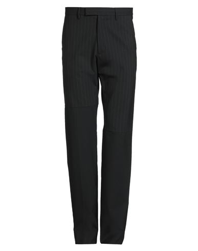 Mm6 Maison Margiela Man Pants Black Size 32 Polyester, Virgin Wool, Elastane In Black