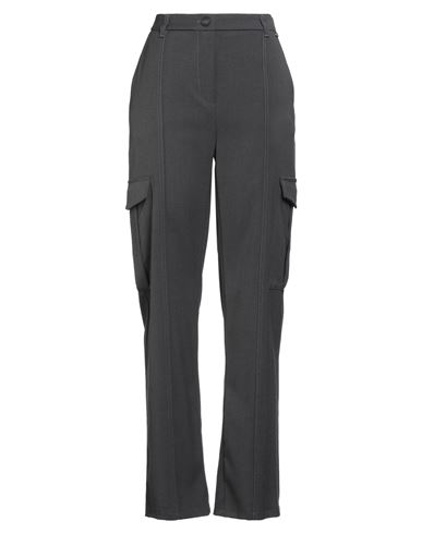 Rebel Queen By Liu •jo Woman Pants Grey Size L Polyester, Viscose, Elastane In Gray