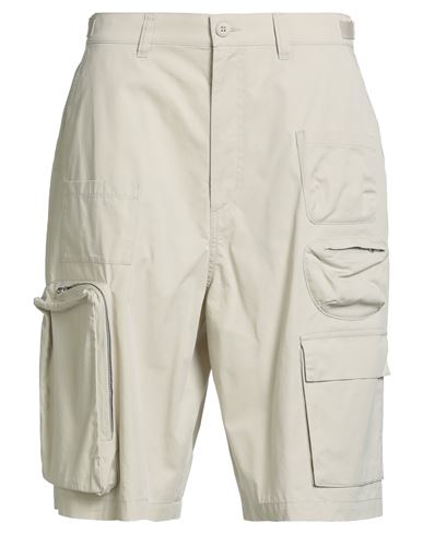 Mm6 Maison Margiela Man Shorts & Bermuda Shorts Light Grey Size 36 Cotton In Neutral