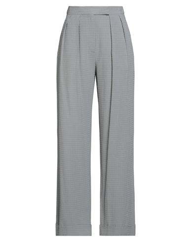 Emporio Armani Woman Pants Grey Size 16 Lyocell, Viscose, Polyester, Elastane In Gray