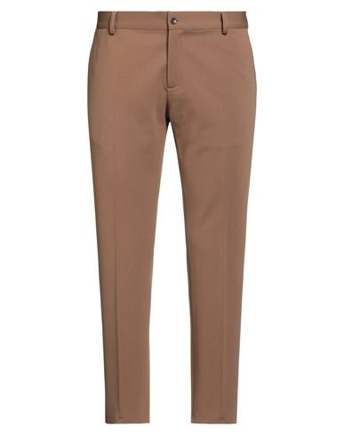 Daniele Alessandrini Homme Man Pants Brown Size 38 Polyester, Elastane In Brown