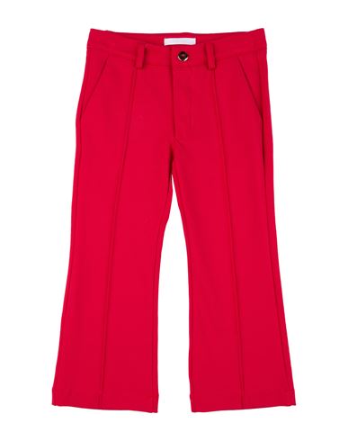 Miss Grant Toddler Girl Pants Red Size 6 Viscose, Polyamide, Elastane In Red
