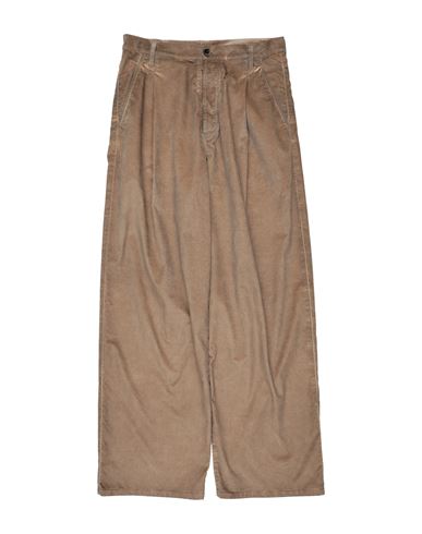 Uma Wang Man Pants Light Brown Size L Cotton, Modal, Elastane In Sand