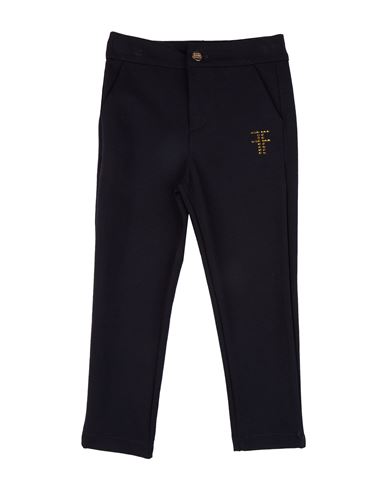 Fracomina Mini Toddler Girl Pants Midnight Blue Size 6 Viscose, Polyester, Elastane In Black