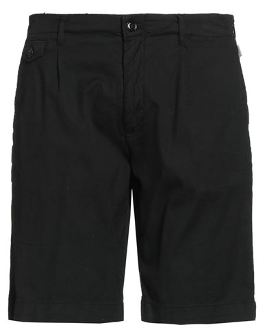 Liu •jo Man Man Shorts & Bermuda Shorts Black Size 34 Cotton, Elastane In Black