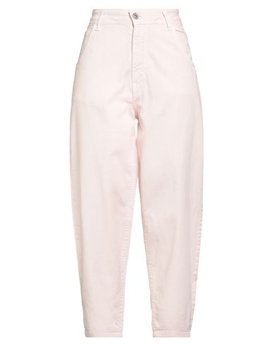 Dixie Woman Jeans Light Pink Size S Cotton, Elastane In Pink