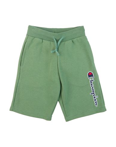 Champion Toddler Boy Shorts & Bermuda Shorts Green Size 5 Cotton, Polyester In Green