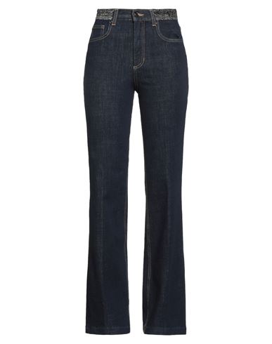 Liu •jo Woman Jeans Blue Size 28w-34l Cotton, Polyester, Elastane In Blue
