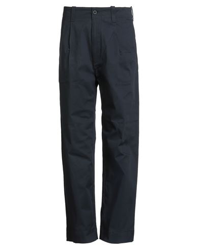 Emporio Armani Man Pants Navy Size 38 Cotton, Elastane In Black