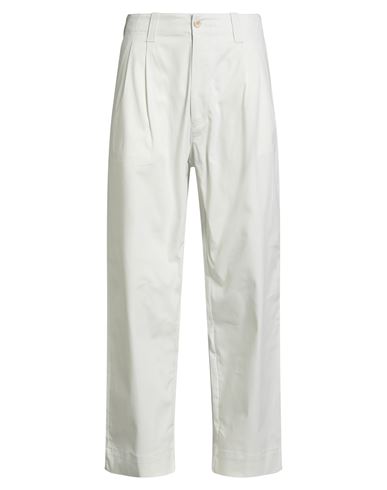 Emporio Armani Man Pants Ivory Size 34 Cotton, Elastane In White