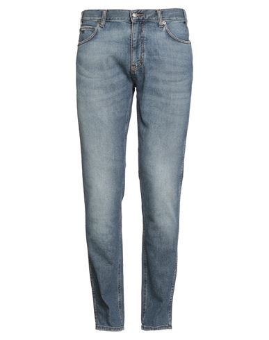 Emporio Armani Man Jeans Blue Size 34 Cotton, Elastane In Blue
