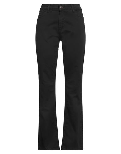 B.yu B. Yu Woman Pants Black Size Xl Cotton, Elastane In Black