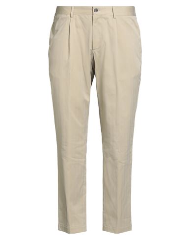Devore Incipit Man Pants Sage Green Size 40 Cotton In Neutral