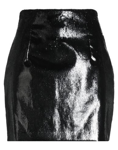 Gauge81 Woman Mini Skirt Black Size M Polyester