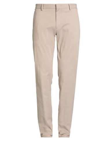 Zegna Man Pants Beige Size 38 Cotton, Elastane In Neutral