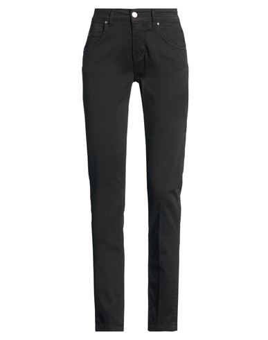 Kocca Woman Pants Black Size 24 Cotton, Elastane In Black