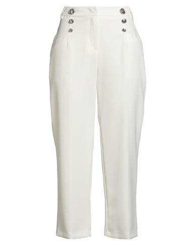 Liu •jo Better Woman Pants White Size 6 Polyester, Elastane In White