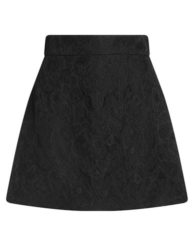 Dolce & Gabbana Matelassé Mini Skirt In Black