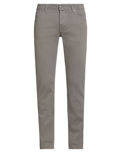 Jacob Cohёn Man Jeans Light Brown Size 32 Cotton, Elastane In Brown