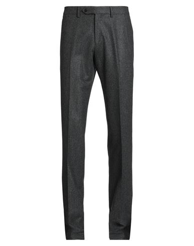 Tombolini Man Pants Grey Size 32 Virgin Wool In Black