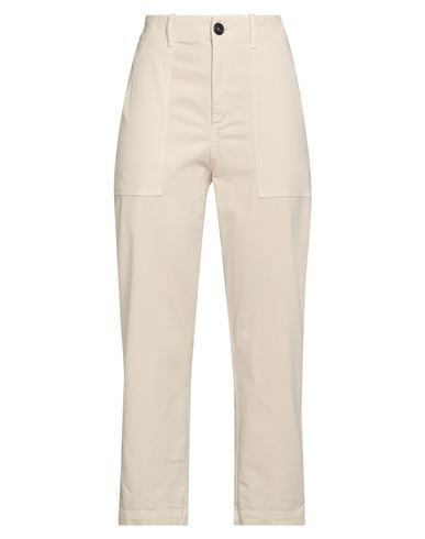 Jucca Woman Pants Beige Size 4 Cotton, Elastane In Neutral