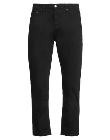 Acne Studios Man Jeans Black Size 33w-32l Cotton, Polyester, Elastane In Black
